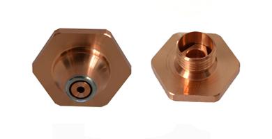 DOUBLE NOZZLE SS Ø 6.0 HARD CHROME on the tip