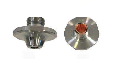 DOUBLE NOZZLE 7,00 MM DOUBLE CHROMIUM PLATING