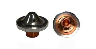 DOUBLE NOZZLE, CHROMED 3,00 MM